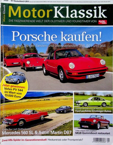 Deckblatt Motor Klassik (01/2018)